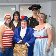 Midshire staff dressed up for the annual charity day fundraiser