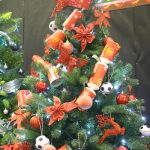 Francis House Festival of Christmas Trees - tree decorated by Manchester United Football Club