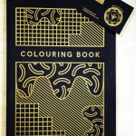 Gold ink printed using the Risograph