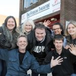 Group shot of NK Theatre staff outside the Theatre