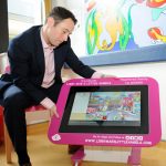 steve morgan demonstrating the tiny table