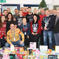 Midshire Christmas Jumper Day group shot